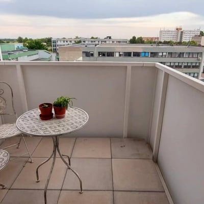 Miete einer modernen 2-Zimmer-Wohnung, 47 m², Rača, Bratislava, Slowakei